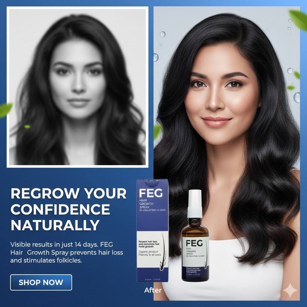 FEG Plus Hair Growth Spray – 60ml